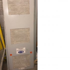 Pre-filter door for warehouse use